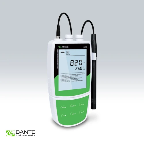 Цифровой Портативный Измеритель Растворенного кислорода для аквакультуры Bante820
Цифровой Портативный Измеритель Растворенного кислорода для аквакультуры Bante820