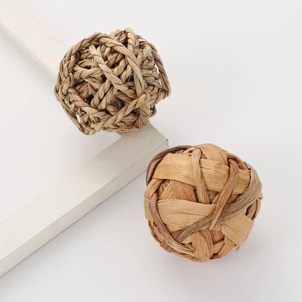 Bird Natural Rabbits Non-toxic Activity Straw Woven Chew Toys Small Animals Rattan Balls
Bird Natural Rabbits Non-toxic Activity Straw Woven Chew Toys Small Animals Rattan Balls