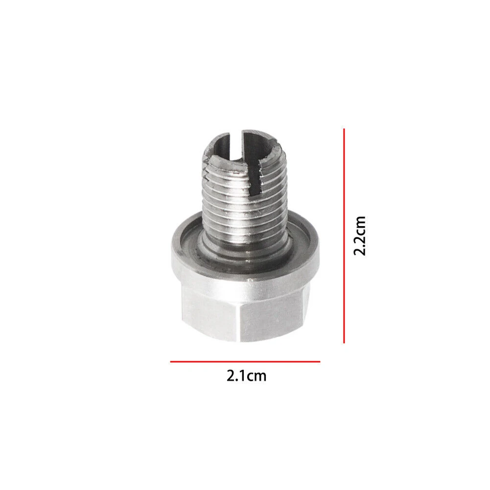 Accessories Oil Drain Plug 304 Stainless Steel Car Interior Accessories Copper Gaskets Oversized Sealing O-rings
Accessories Oil Drain Plug 304 Stainless Steel Car Interior Accessories Copper Gaskets Oversized Sealing O-rings