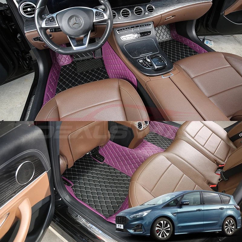 Luxury Nappa Leather Interior Details Auto Car Floor Mats For Ford S MAX 2007 2008 2009 2010 2011 Carpets Rugs Pad Accessories
Luxury Nappa Leather Interior Details Auto Car Floor Mats For Ford S MAX 2007 2008 2009 2010 2011 Carpets Rugs Pad Accessories