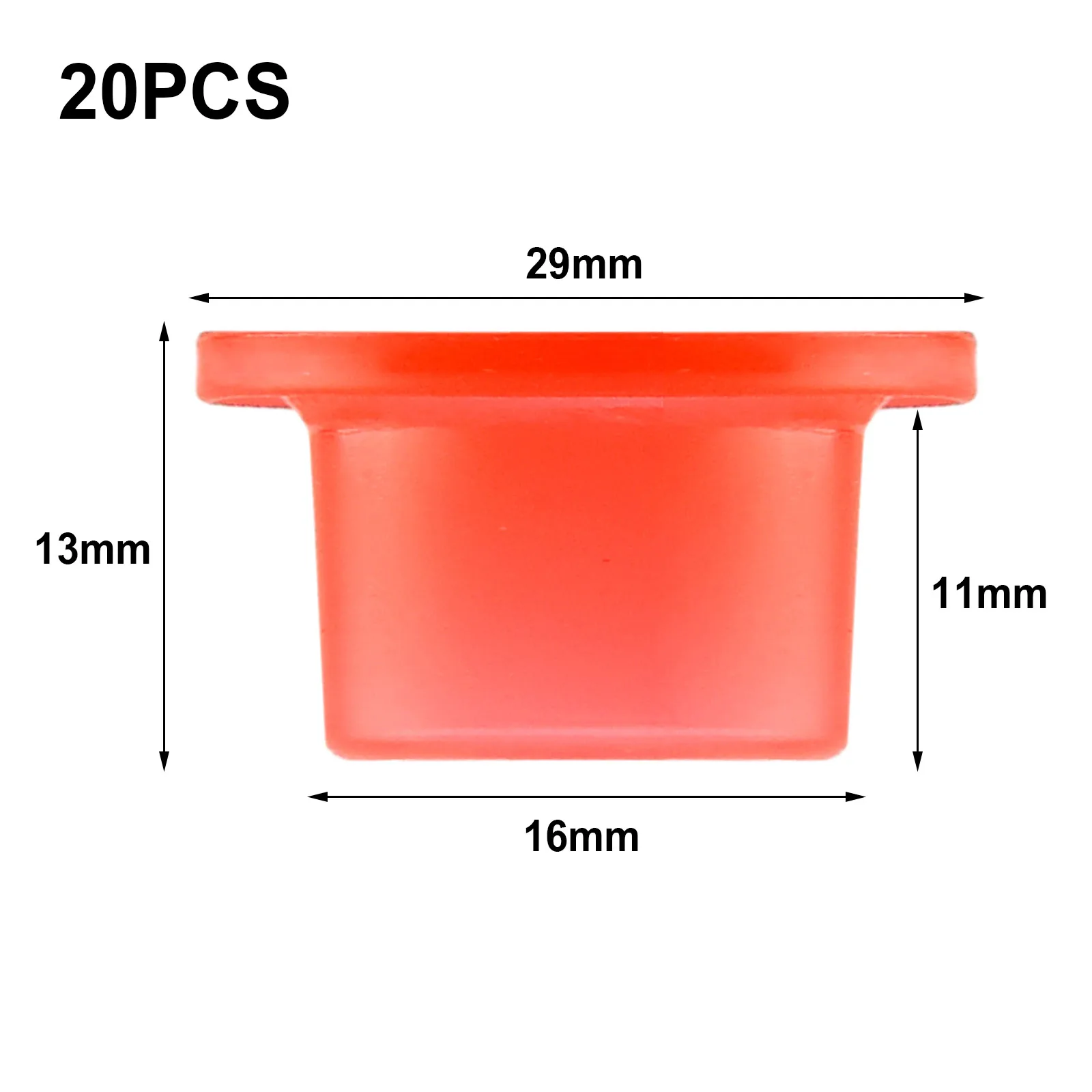 Triangle Valve Rubber Sleeve Leak-Proof Red Rubber Sleeve Sealing Gasket Triangle Valve 0.51 * 0.59 *0.98 Inch
Triangle Valve Rubber Sleeve Leak-Proof Red Rubber Sleeve Sealing Gasket Triangle Valve 0.51 * 0.59 *0.98 Inch
