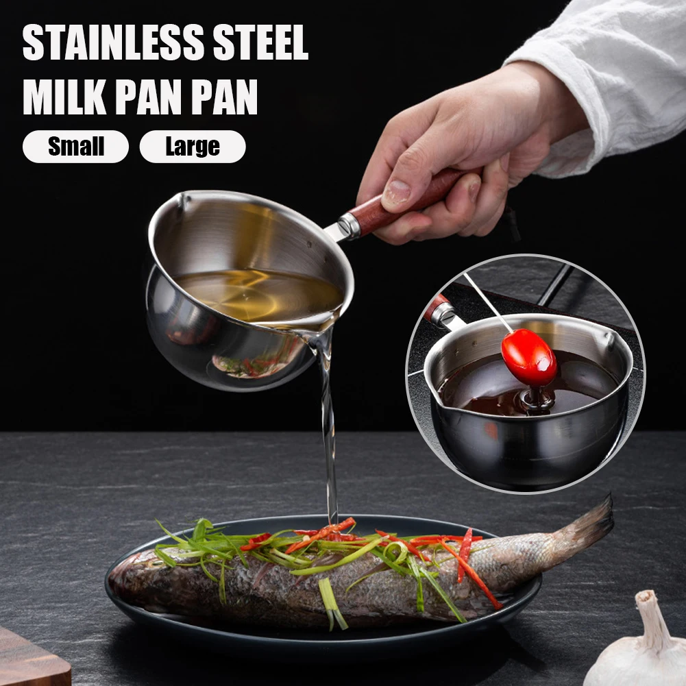 Stainless Steel Chocolate Melting Pot 150ml/300ml For Melting Butter Cheese Candy Kitchen Cooking Baking Utensils
Stainless Steel Chocolate Melting Pot 150ml/300ml For Melting Butter Cheese Candy Kitchen Cooking Baking Utensils