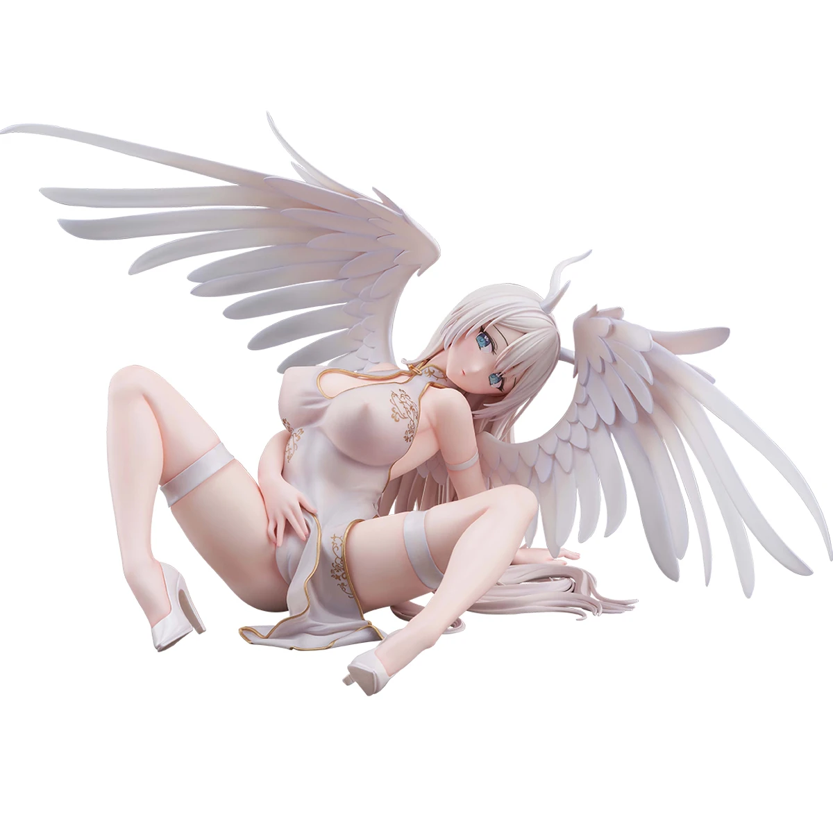 

Фигурка PartyLook, белый Ангел 1/4, аниме девушка, ПВХ экшн-фигурка, игрушка, родная статуя, Skytube, взрослая Коллекционная модель, кукла в подарок