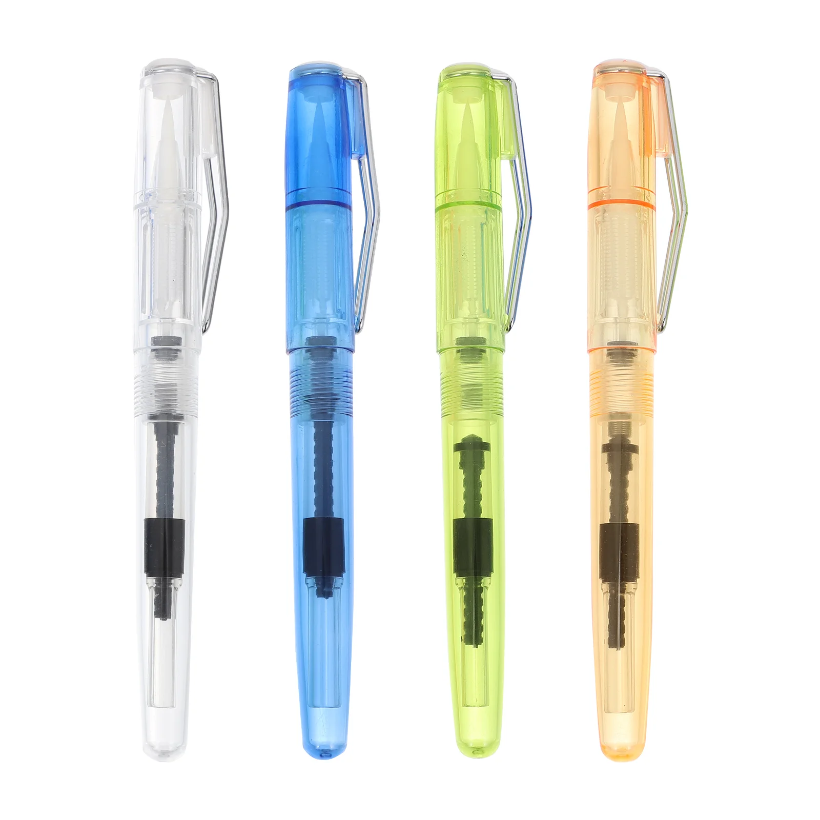 4pcs Brush Pens Unique Good Fine Watercolor Brush Pen Refillable Brush Pen Painting Ink Pen
4pcs Brush Pens Unique Good Fine Watercolor Brush Pen Refillable Brush Pen Painting Ink Pen