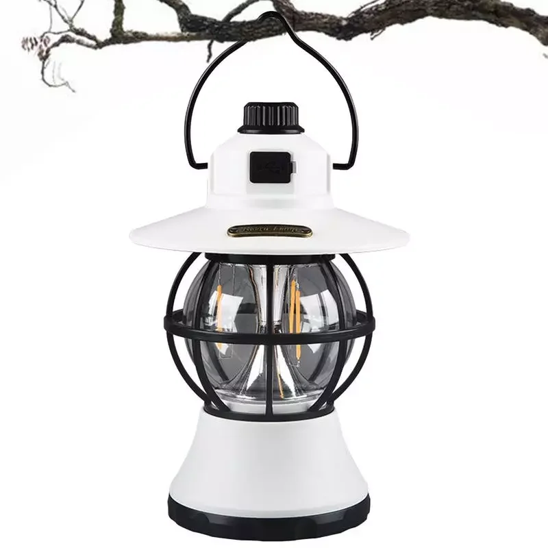 NEW2023 LED Camping Light Portable Retro Lantern Vintage Tent Lighting Lights USB Rechargeable Retro Lamp For Courtyard Outdoor
NEW2023 LED Camping Light Portable Retro Lantern Vintage Tent Lighting Lights USB Rechargeable Retro Lamp For Courtyard Outdoor