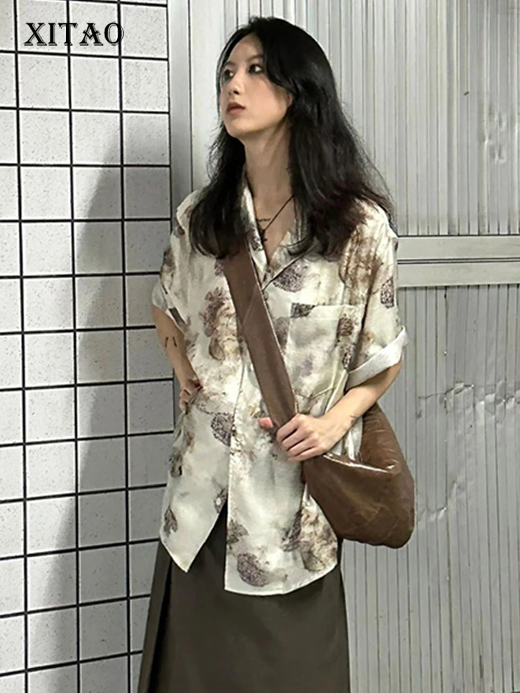 XITAO Single Breasted Women Shirt Korea 2023 Summer New Arrival Personality Fashion Loose Short Sleeve Casual Shirt HQQ0968
XITAO Single Breasted Women Shirt Korea 2023 Summer New Arrival Personality Fashion Loose Short Sleeve Casual Shirt HQQ0968