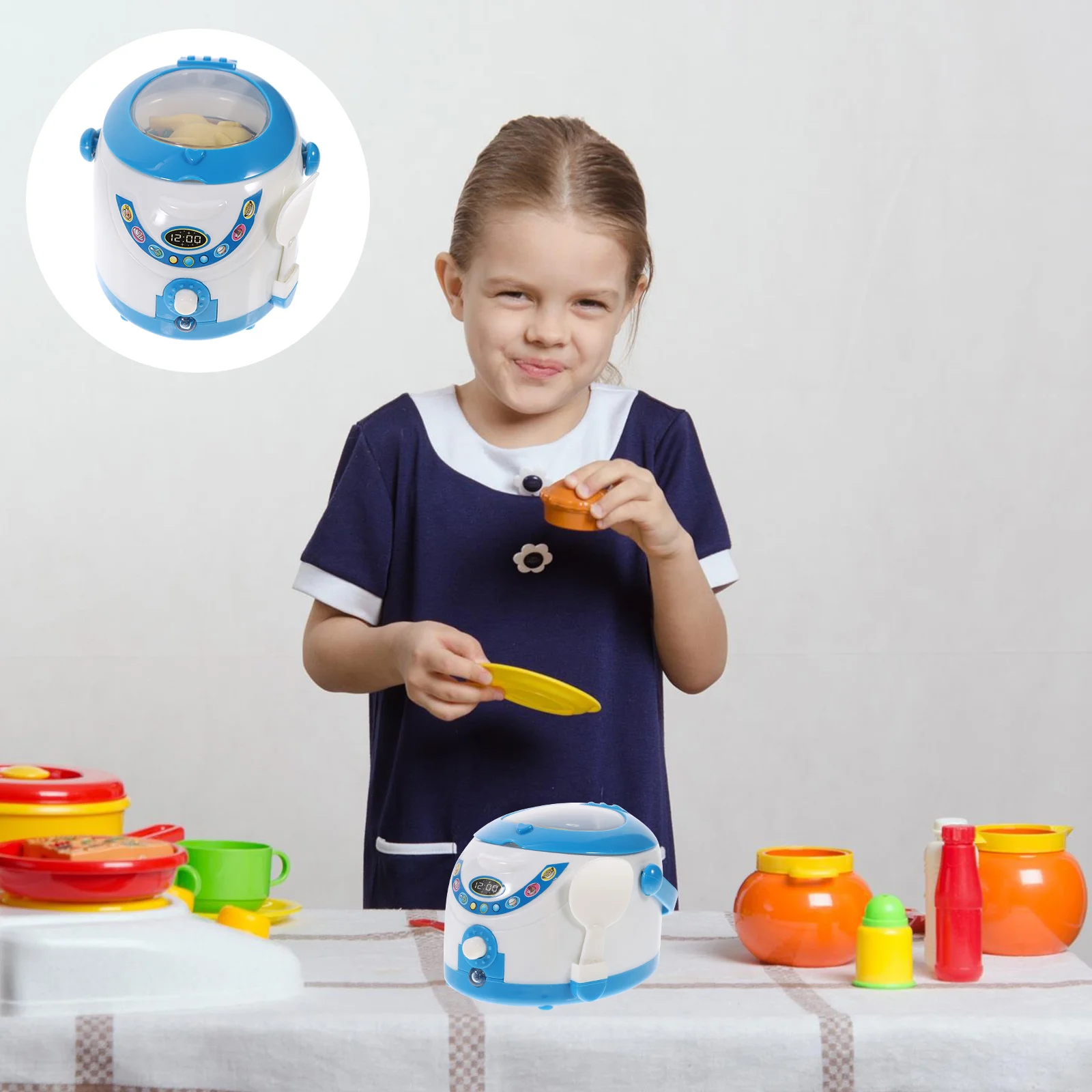Cooker Rice Toy Mini Play Electric Kitchen Accessories Miniature Playing House Children Plays Appliance Pretend Funny Playset
Cooker Rice Toy Mini Play Electric Kitchen Accessories Miniature Playing House Children Plays Appliance Pretend Funny Playset