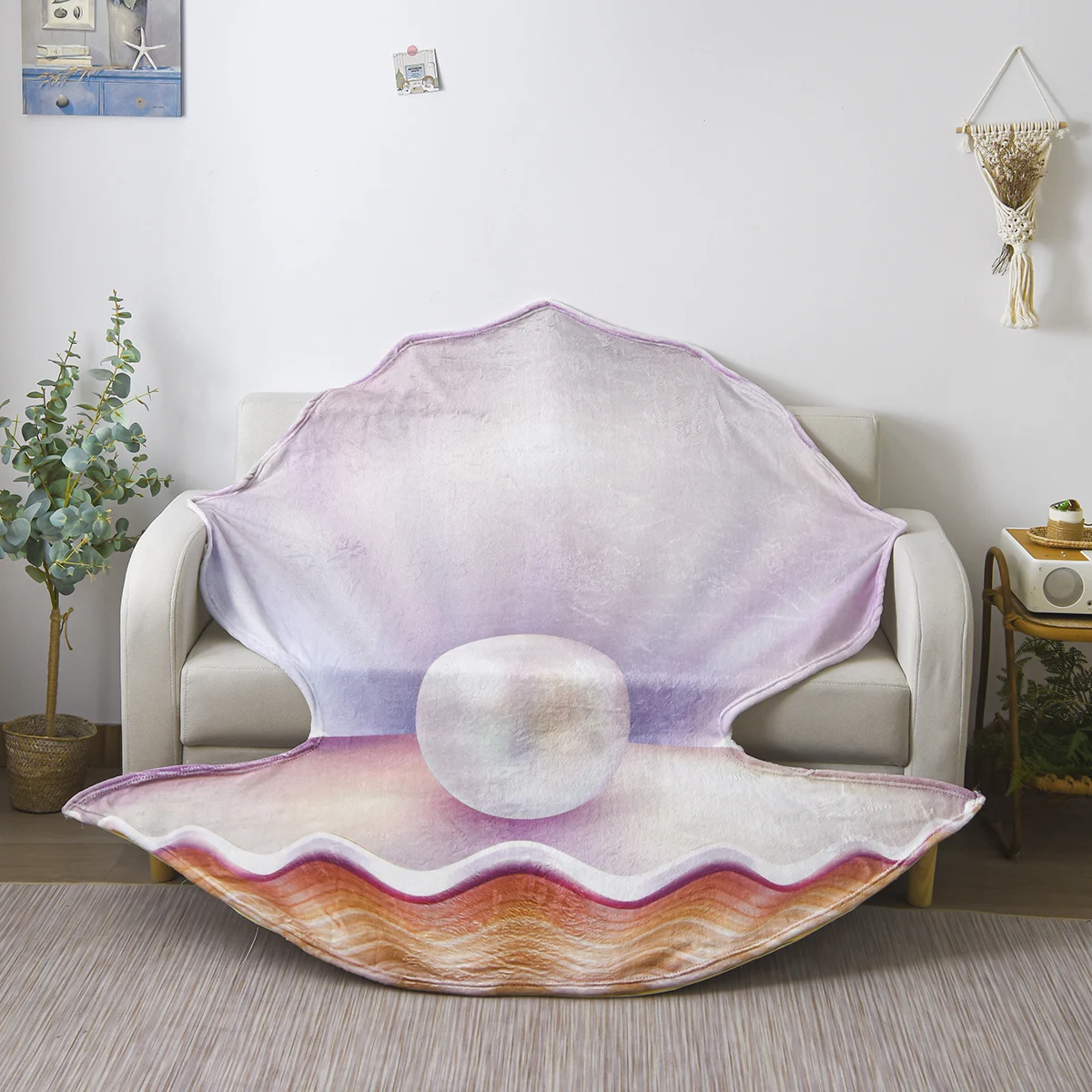 Pearls Shell Print Blanket Soft Fleece Throw Blanket for Sofa Couch Bed Cartoon Kids Round Plush Blanket Ultra Soft Blanket
Pearls Shell Print Blanket Soft Fleece Throw Blanket for Sofa Couch Bed Cartoon Kids Round Plush Blanket Ultra Soft Blanket