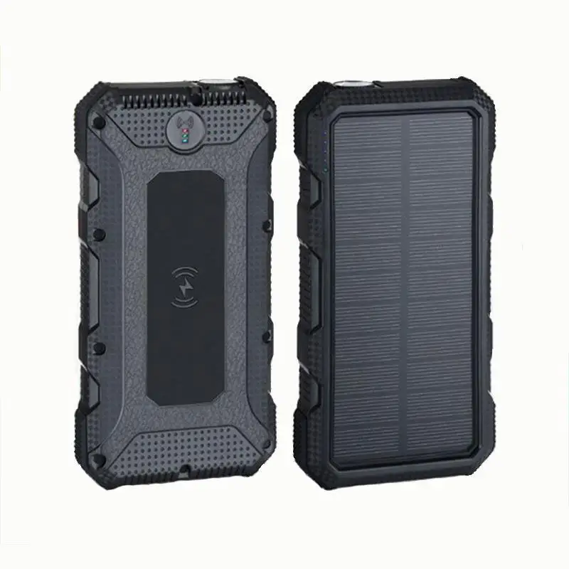 20000mAh Wireless Solar Power Bank for iPhone 13 Samsung Huawei Xiaomi Poverbank PD 18W Fast Charging Powerbank with Flashlight
20000mAh Wireless Solar Power Bank for iPhone 13 Samsung Huawei Xiaomi Poverbank PD 18W Fast Charging Powerbank with Flashlight