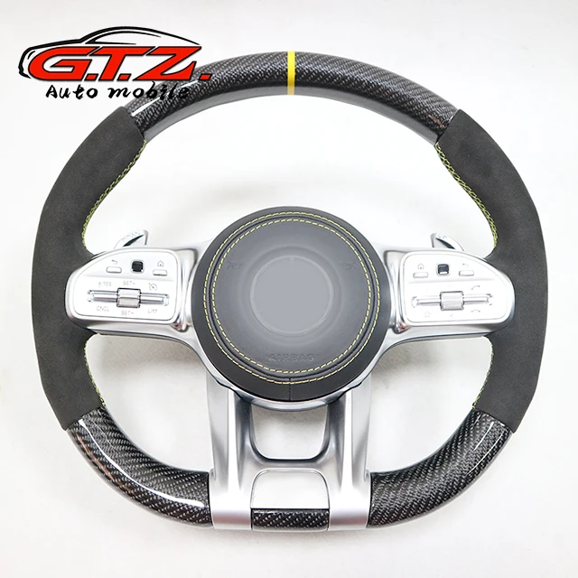 FOR Benz GLA -class CLA200 GLA260 GLA300 old model to new A MG carbon fider steering wheel Customized
FOR Benz GLA -class CLA200 GLA260 GLA300 old model to new A MG carbon fider steering wheel Customized