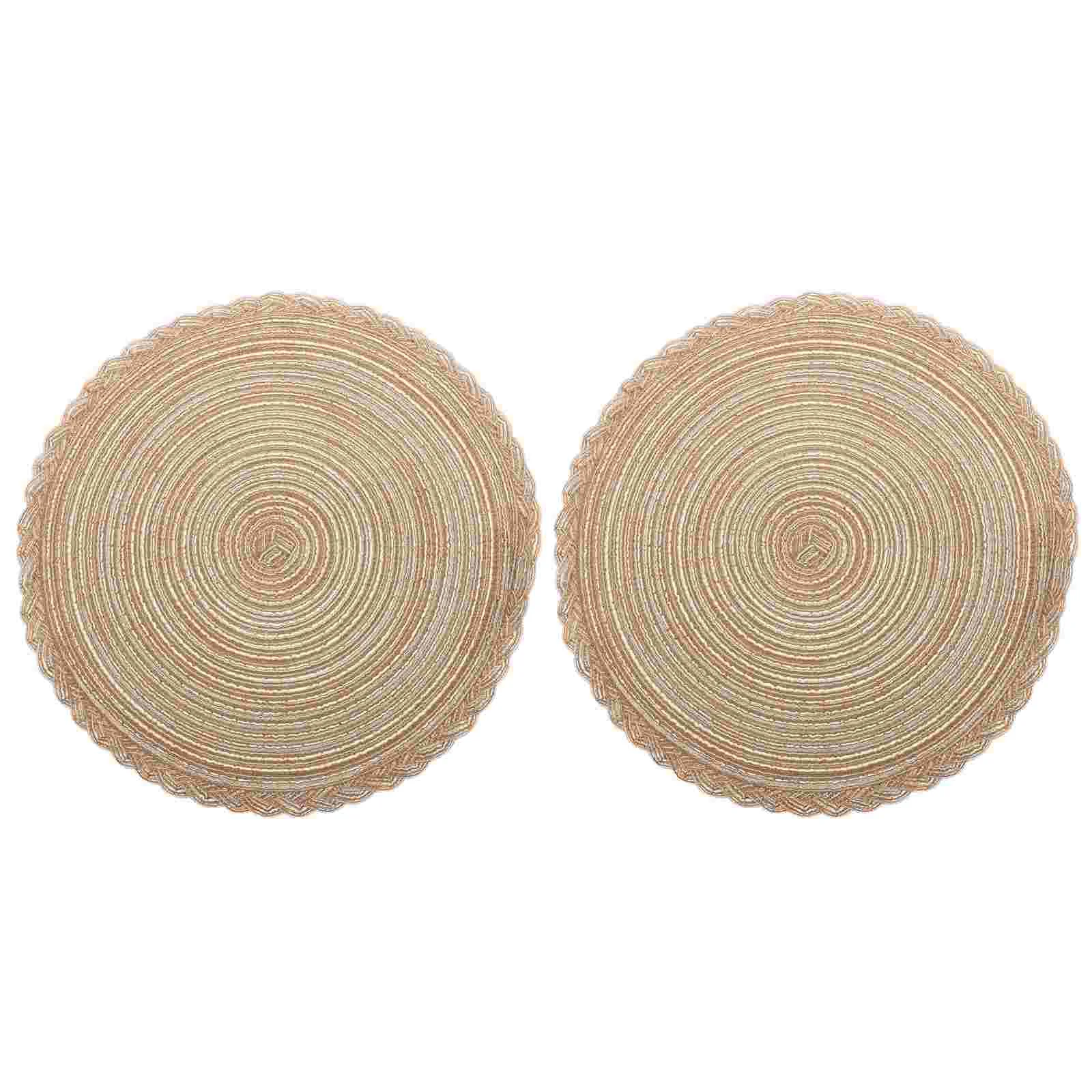 Mat Placemat Table Cup Heat Mats Round Hot Dining Coaster Decorative Resistant Pads Place Pot Proofdish Coasters Woven Drinkspad
Mat Placemat Table Cup Heat Mats Round Hot Dining Coaster Decorative Resistant Pads Place Pot Proofdish Coasters Woven Drinkspad