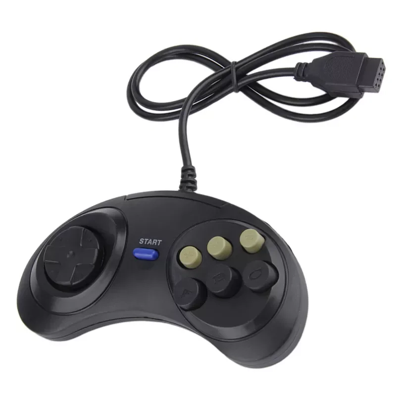 New Universal Handle Game Controller Classic Wired 6 Buttons For SEGA MD2 PC MAC Mega Drive Gaming Accessories Remote Control
New Universal Handle Game Controller Classic Wired 6 Buttons For SEGA MD2 PC MAC Mega Drive Gaming Accessories Remote Control