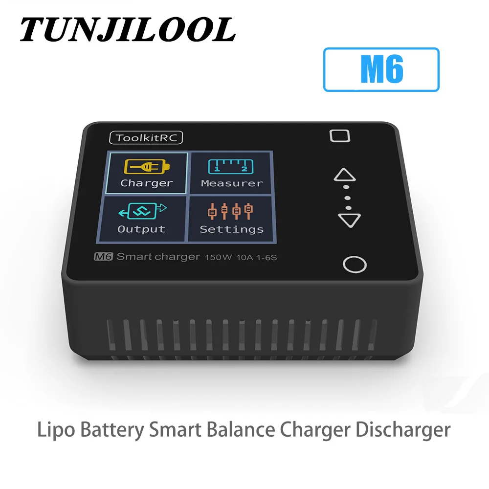 ToolkitRC M6 Lipo Battery Smart Balance Multifunction Charger Discharger With Voltage Servo Checker Receiver Signal Tester
ToolkitRC M6 Lipo Battery Smart Balance Multifunction Charger Discharger With Voltage Servo Checker Receiver Signal Tester