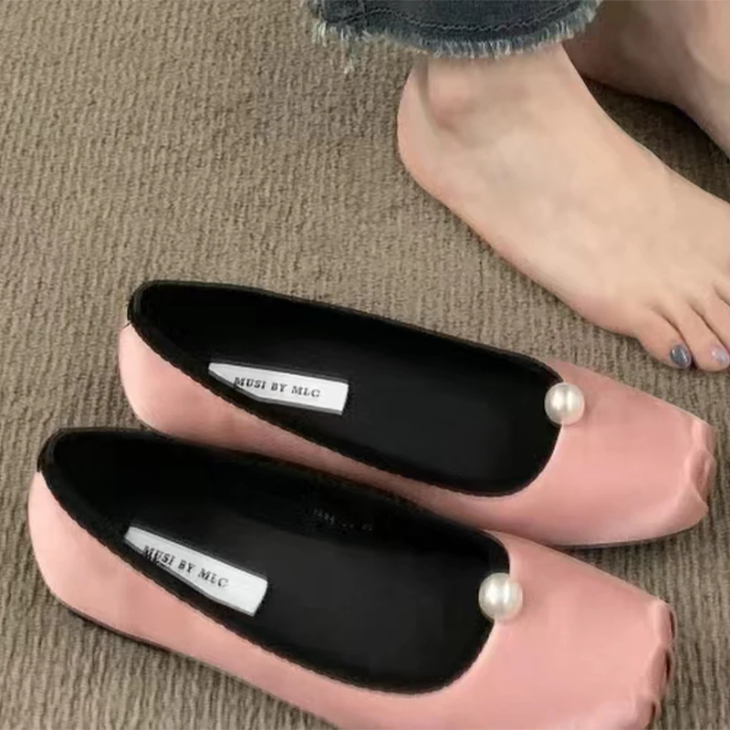 Балетки, танцевальные туфли на плоской подошве, женские сандалии, Новинка лета 2023, Женская Классическая удобная обувь, женские прогулочные туфли 
Балетки, танцевальные туфли на плоской подошве, женские сандалии, Новинка лета 2023, Женская Классическая удобная обувь, женские прогулочные туфли