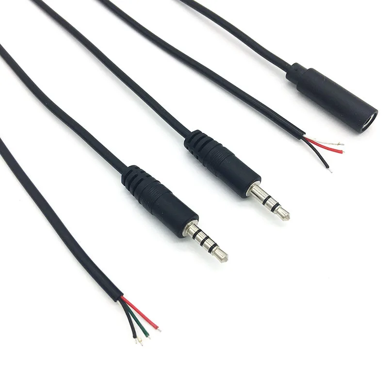 25CM 2.5mm 3.5mm Mono Connector Cable Male Female Plug 3pin 4 Pole 2.5mm & 3.5mm Extension Wire DIY Audio Repair Cable Charger
25CM 2.5mm 3.5mm Mono Connector Cable Male Female Plug 3pin 4 Pole 2.5mm & 3.5mm Extension Wire DIY Audio Repair Cable Charger