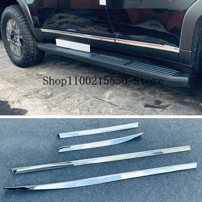 Для Toyota Land Cruiser Prado 250 Series 2024, автомобильное украшение кузова, яркая полоса, аксессуары для модификации из АБС-пластика
Для Toyota Land Cruiser Prado 250 Series 2024, автомобильное украшение кузова, яркая полоса, аксессуары для модификации из АБС-пластика