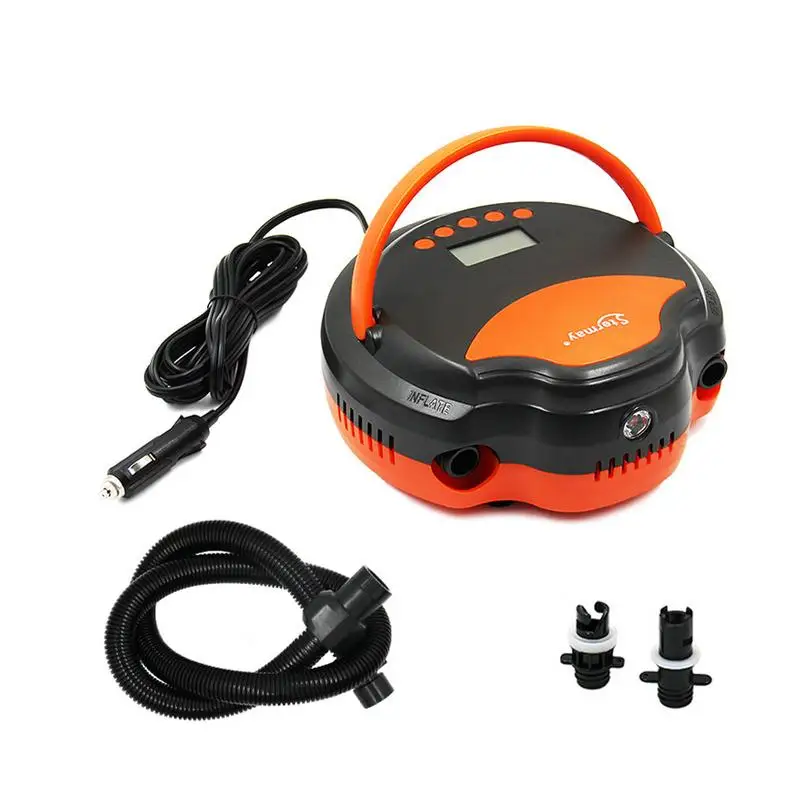 Digital Electric Air Pump High-Pressure Air Pump With LCD Screen Electric Air Pumps For Paddle Board Tent Kayak 12V DC Car
Digital Electric Air Pump High-Pressure Air Pump With LCD Screen Electric Air Pumps For Paddle Board Tent Kayak 12V DC Car
