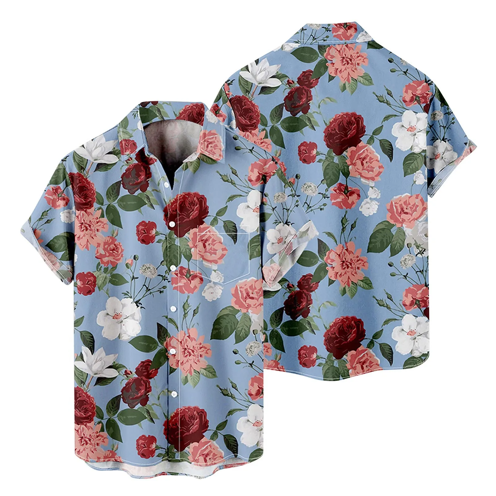 Mens Fashion And Leisure 3D Digital Printing Buckle Lapel Short Sleeve Shirt Top N Shirt
Mens Fashion And Leisure 3D Digital Printing Buckle Lapel Short Sleeve Shirt Top N Shirt