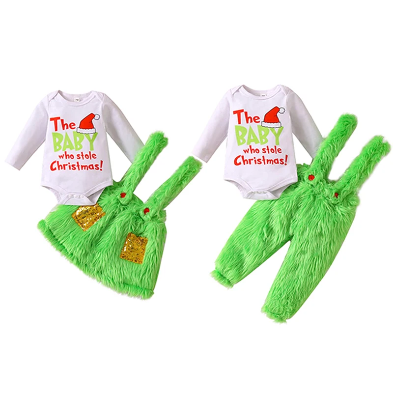 2Pcs Baby Christmas Romper Set Newborns Outfits Costume Furry Suspender Pants/Skirt Long Sleeves Bodysuit Girls Clothes Gifts
2Pcs Baby Christmas Romper Set Newborns Outfits Costume Furry Suspender Pants/Skirt Long Sleeves Bodysuit Girls Clothes Gifts