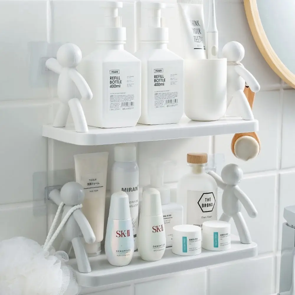 Wall Hanging Rack Punch Free Bathroom Storage Rack Kitchen Seasoning Organizer Shelf Japanese-style Hanging Holder Storage Stand
Wall Hanging Rack Punch Free Bathroom Storage Rack Kitchen Seasoning Organizer Shelf Japanese-style Hanging Holder Storage Stand