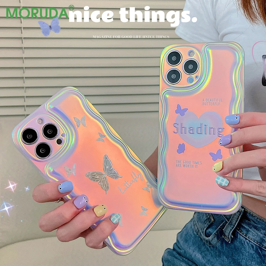 Fashion Love Heart Butterfly Laser Plating Case for iPhone 11 12 13 Pro Max Xr Xs Max X 3D Shockproof Silicone Soft Phone Cover
Fashion Love Heart Butterfly Laser Plating Case for iPhone 11 12 13 Pro Max Xr Xs Max X 3D Shockproof Silicone Soft Phone Cover