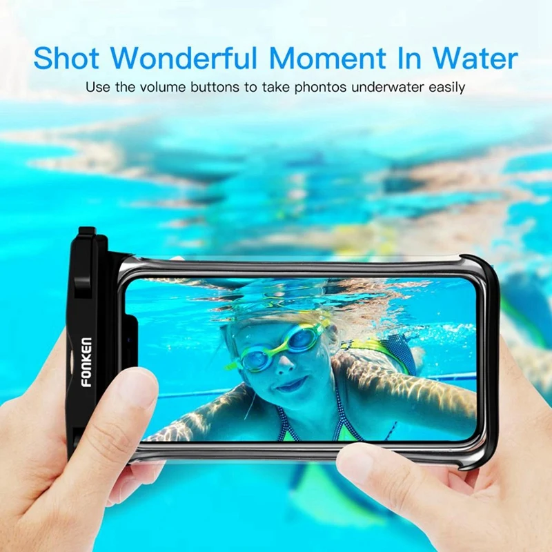3X FONKEN Full View Waterproof Case For Phone Underwater Snow Rainforest Transparent Dry Bag Swimming Pouch
3X FONKEN Full View Waterproof Case For Phone Underwater Snow Rainforest Transparent Dry Bag Swimming Pouch