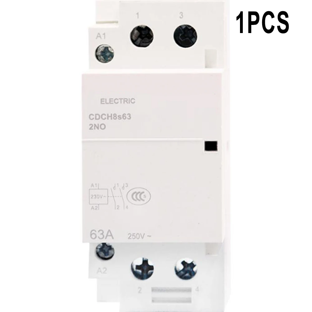 1PCS Home Car AC Contactor Module 35mm DIN Rail Mounting AC220V 2P-20A/40A/63A 2NO 50/60hz For Modular Enclosures
1PCS Home Car AC Contactor Module 35mm DIN Rail Mounting AC220V 2P-20A/40A/63A 2NO 50/60hz For Modular Enclosures