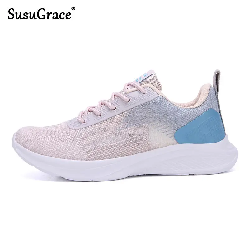Кроссовки SusuGrace женские, модная спортивная легкая дышащая удобная обувь на шнуровке, мягкие
Кроссовки SusuGrace женские, модная спортивная легкая дышащая удобная обувь на шнуровке, мягкие
