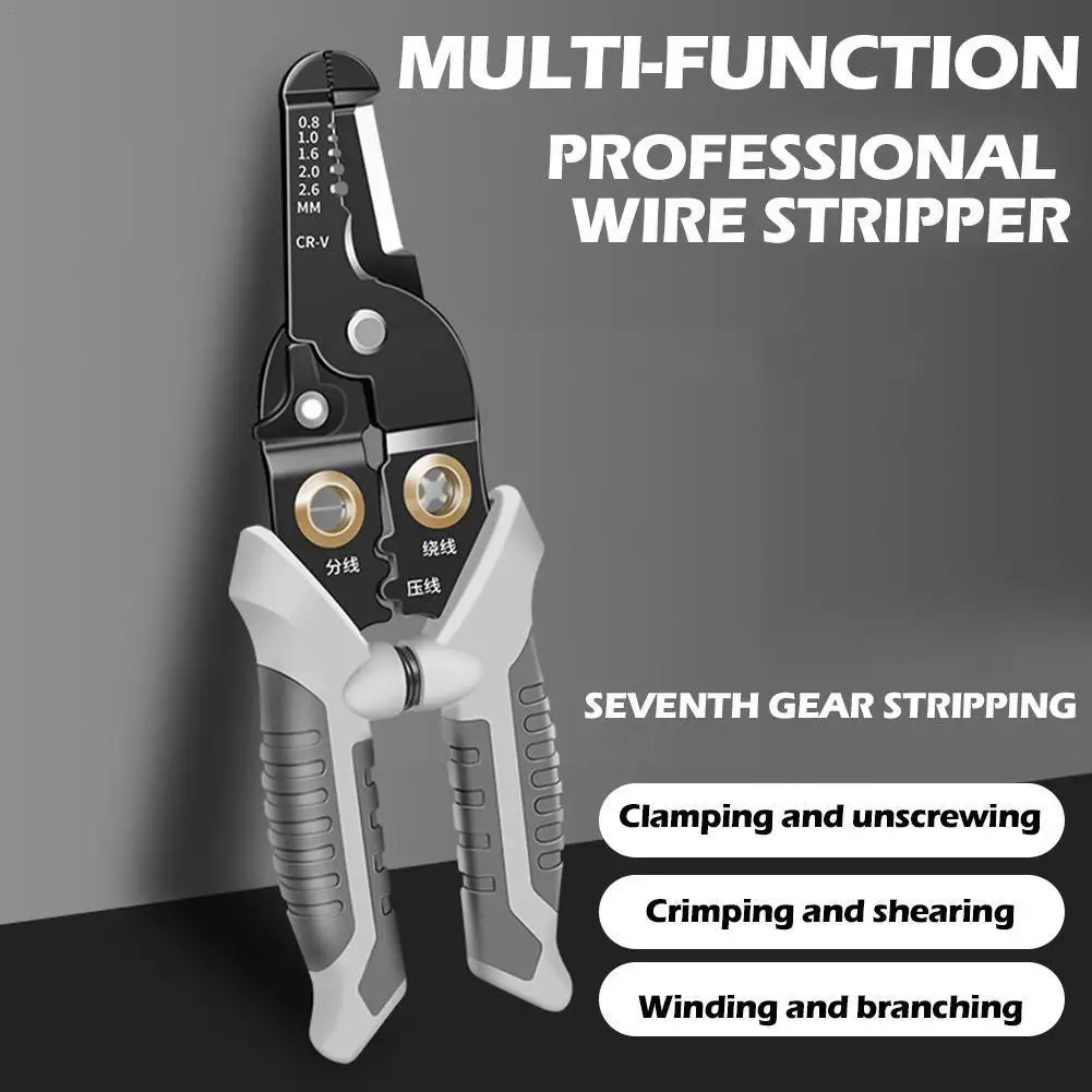 Wire Stripping Pliers Electrician Special Wire Splitting Industrial Grade Cutting Wire Cable Pliers New Pliers Universal I7O4
Wire Stripping Pliers Electrician Special Wire Splitting Industrial Grade Cutting Wire Cable Pliers New Pliers Universal I7O4