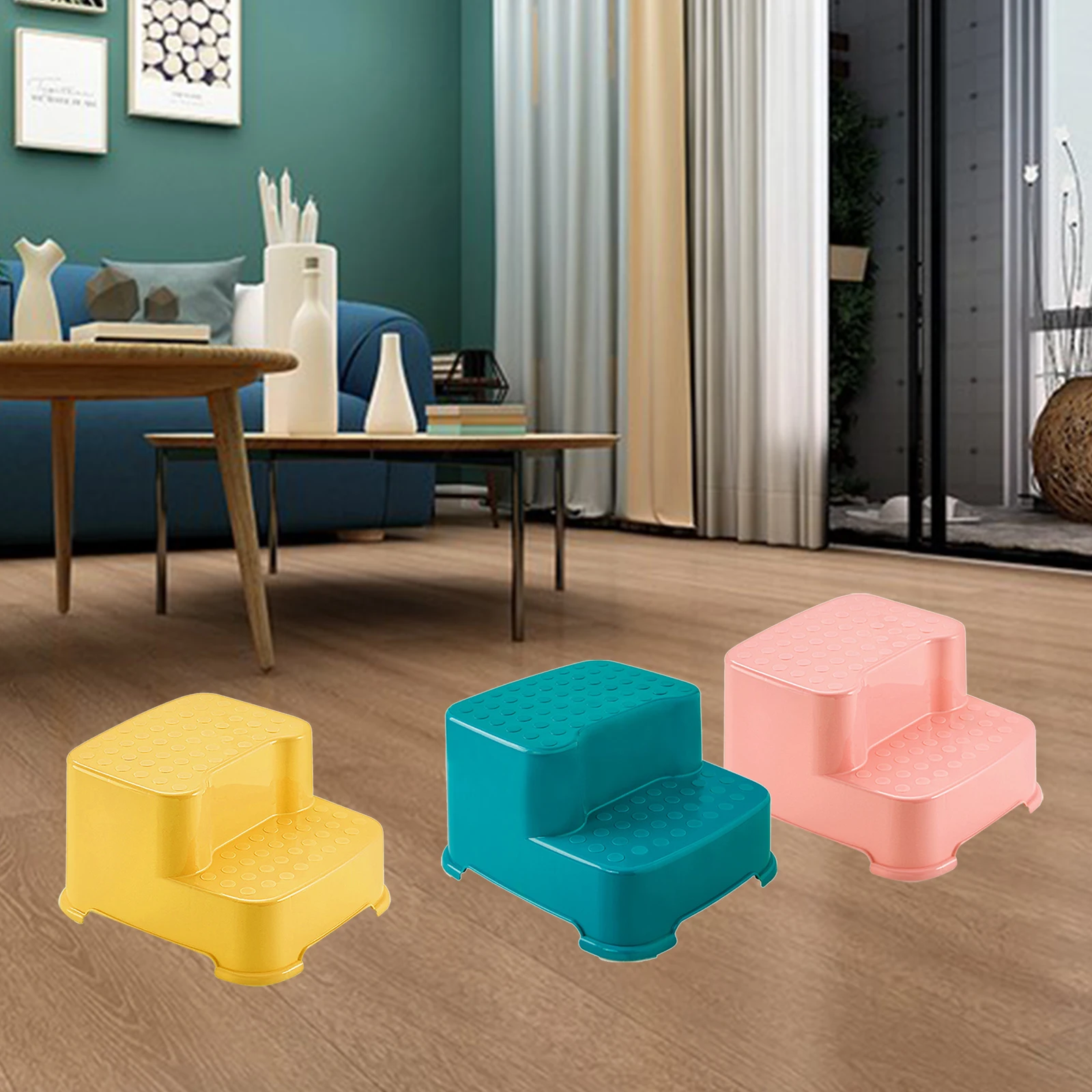 Детский нескользящий ступенчатый стул, нескользящий, для обучения туалету, гостиной, ванной комнаты, двойной высоты
Детский нескользящий ступенчатый стул, нескользящий, для обучения туалету, гостиной, ванной комнаты, двойной высоты