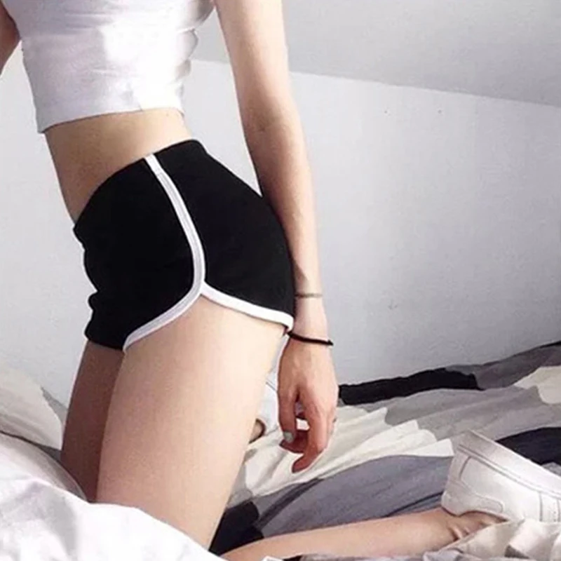 Women Summer 2022 New Sports Shorts Casual Lady Elastic Waist Beach Correndo Short Pants Candy Color Anti Emptied Skinny Shorts
Women Summer 2022 New Sports Shorts Casual Lady Elastic Waist Beach Correndo Short Pants Candy Color Anti Emptied Skinny Shorts
