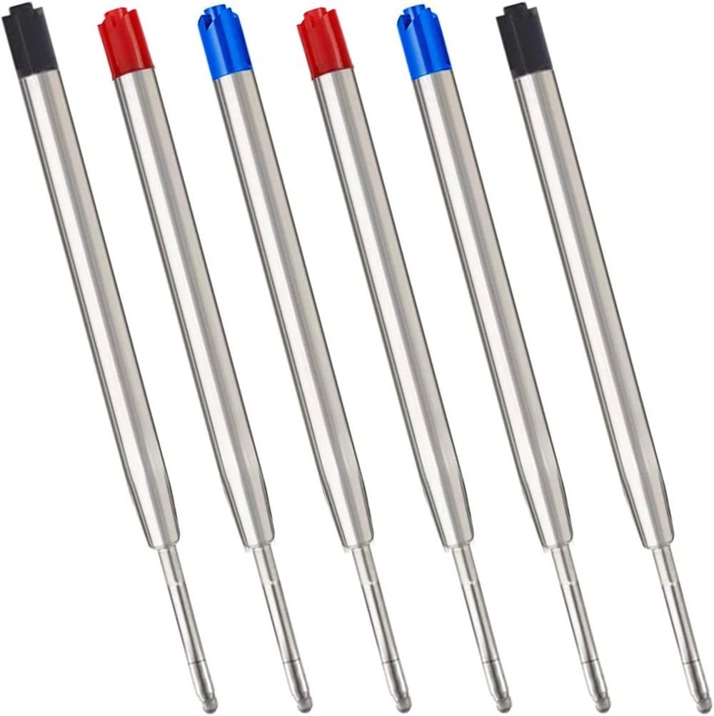 1000Pcs/Set Metal Replaceable G2 BallpointPen Refills 1mm Medium Tip Black Blue Red Ink For Parker Pens School Office Stationery
1000Pcs/Set Metal Replaceable G2 BallpointPen Refills 1mm Medium Tip Black Blue Red Ink For Parker Pens School Office Stationery
