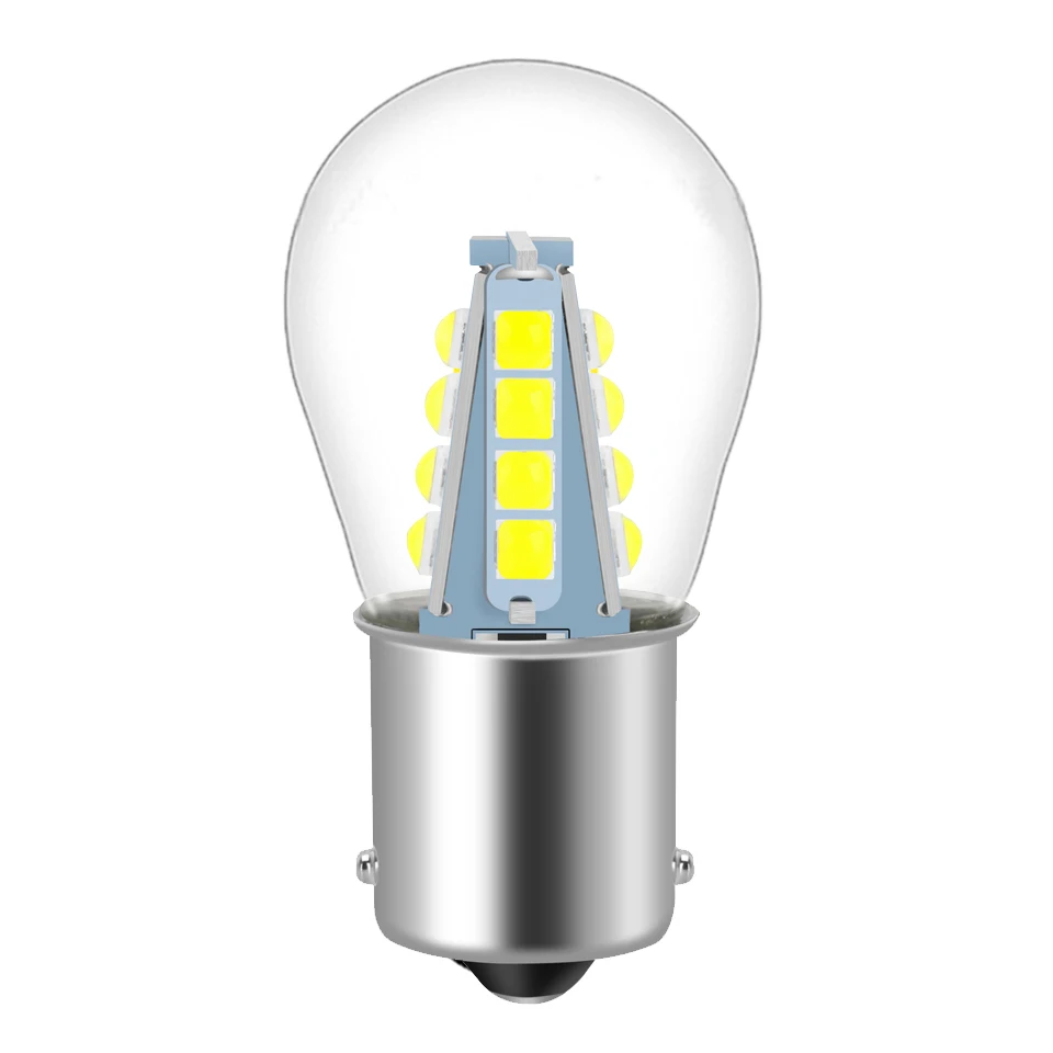 8/16 3030 chips led P21W ba15s car light S25 1156 auto vehicle reverse turning signal bulb lamp DRL white 6000K 12v 24v
8/16 3030 chips led P21W ba15s car light S25 1156 auto vehicle reverse turning signal bulb lamp DRL white 6000K 12v 24v