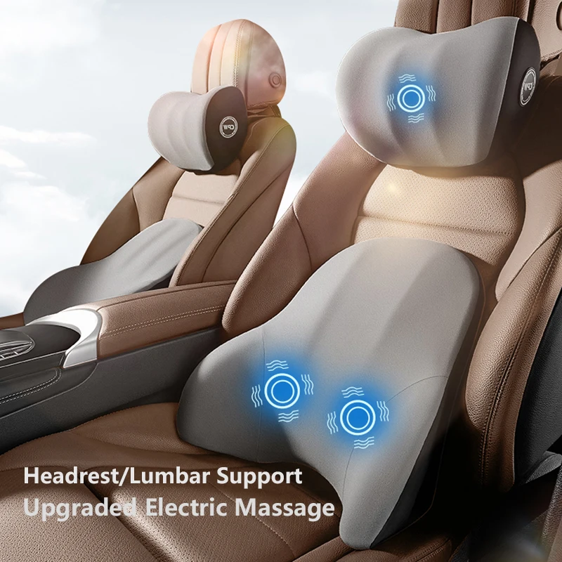 Car Neck Massage Pillow Lumbar Support Cushion Auto Seat Travel Relax Head Waist Support Auto Accessories Universal Headrest
Car Neck Massage Pillow Lumbar Support Cushion Auto Seat Travel Relax Head Waist Support Auto Accessories Universal Headrest