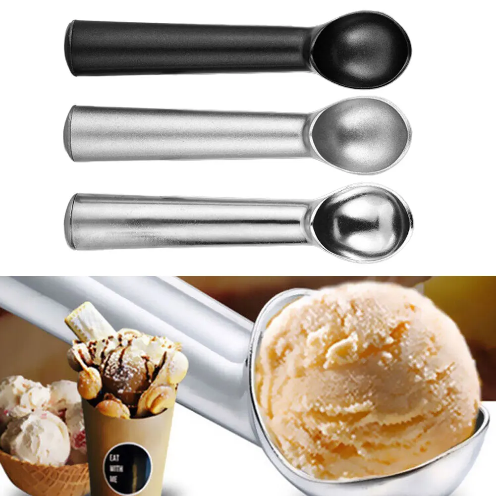 Anti-Freeze Ice Cream Scoop Stainless Steel Cream Dipper Dual-Purpose Ice Cream Ball Scoop Ice Cream Fruit Ball Scoop
Anti-Freeze Ice Cream Scoop Stainless Steel Cream Dipper Dual-Purpose Ice Cream Ball Scoop Ice Cream Fruit Ball Scoop