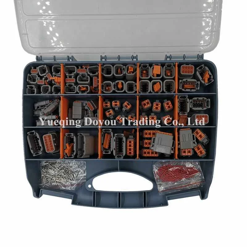 612 pcs Deustch DTM automotive 2 3 4 6 8 12 pin connectors full Kit Stamped Contacts plug case with blank seal
612 pcs Deustch DTM automotive 2 3 4 6 8 12 pin connectors full Kit Stamped Contacts plug case with blank seal