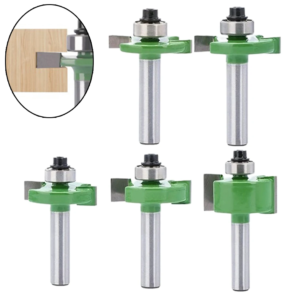 1 Pc Milling Cutter 8mm Shank T-Slot Router Bit W/ Bearing For Woodworking Drawer Edge Trimming For Carpentry Tool Accessories
1 Pc Milling Cutter 8mm Shank T-Slot Router Bit W/ Bearing For Woodworking Drawer Edge Trimming For Carpentry Tool Accessories