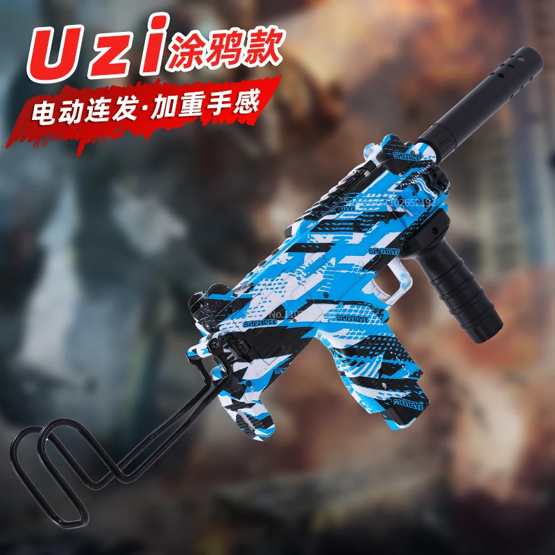 Детский игрушечный пистолет UZI, специальный пистолет с кристаллами, Электрический диапазон непрерывного стрельбы, точная игрушка известны...
Детский игрушечный пистолет UZI, специальный пистолет с кристаллами, Электрический диапазон непрерывного стрельбы, точная игрушка известны...