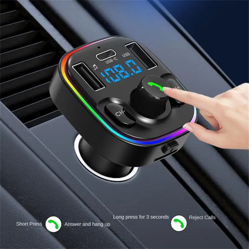 

Автомобильный FM-трансмиттер G47, Bluetooth 5,0, MP3 модулятор