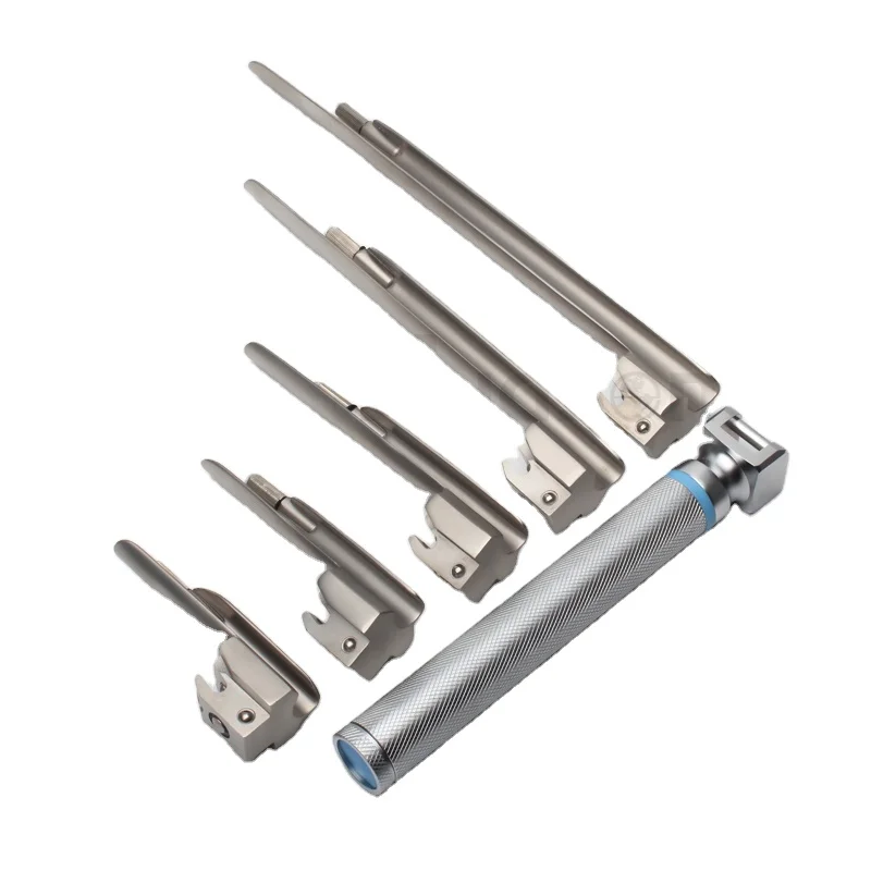 Pet Dog Cat Use Laryngoscope for Veterinary Anesthesia Laryngoscope Animal Vet Machine with 5 straight blades
Pet Dog Cat Use Laryngoscope for Veterinary Anesthesia Laryngoscope Animal Vet Machine with 5 straight blades