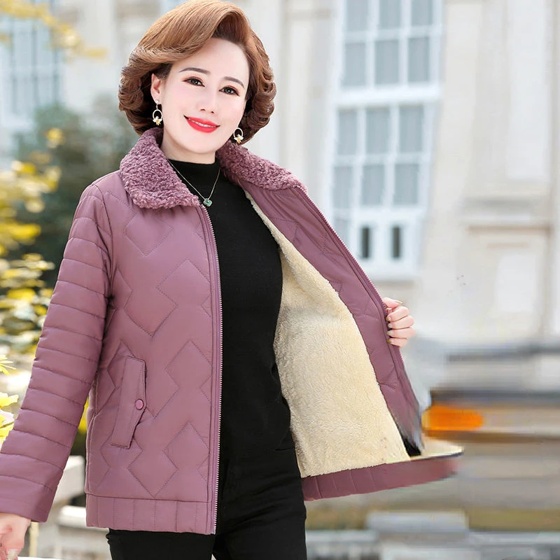 Winter Jacket Women Fashion Warm Thick Solid Short Style Cotton Padded Parkas Coat Turn Down Collar Winter Clothes Female K52
Winter Jacket Women Fashion Warm Thick Solid Short Style Cotton Padded Parkas Coat Turn Down Collar Winter Clothes Female K52