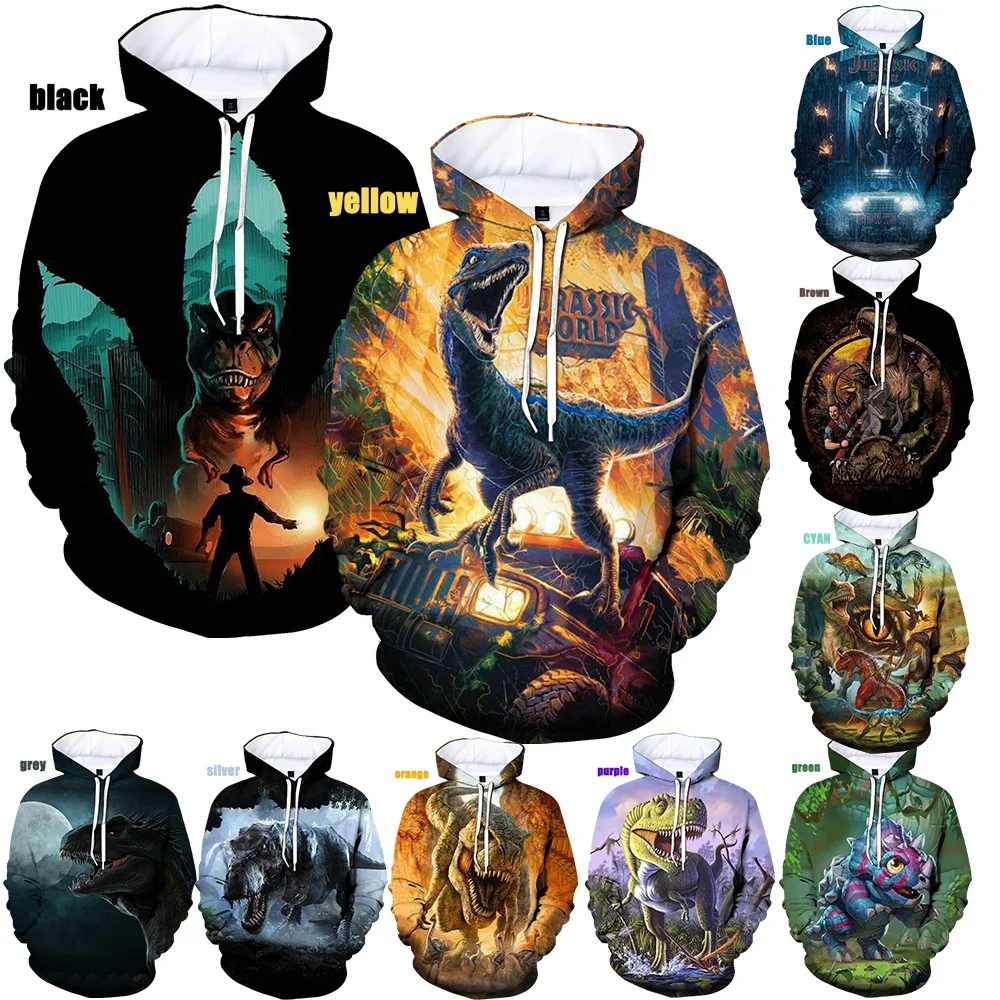 Men's Fashion Sweatshirt Fall/Winter Hooded Cool Dinosaur 3D Sweater with Pocket Hoodie
Men's Fashion Sweatshirt Fall/Winter Hooded Cool Dinosaur 3D Sweater with Pocket Hoodie