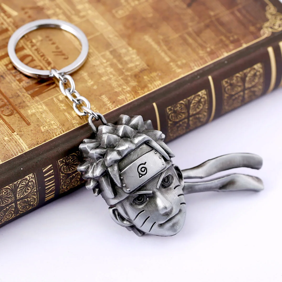 Anime Game Peripheral Naruto Keychain Large Version Naruto Avatar Metal 3D Model Car Keychain Birthday Gift Surprise
Anime Game Peripheral Naruto Keychain Large Version Naruto Avatar Metal 3D Model Car Keychain Birthday Gift Surprise