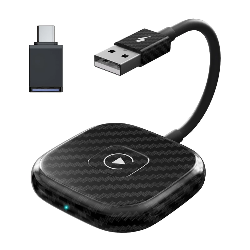 53CC Professional Carplays Adapter for iOS10+ Car Enjoys Advanced Features Wirelessly
53CC Professional Carplays Adapter for iOS10+ Car Enjoys Advanced Features Wirelessly