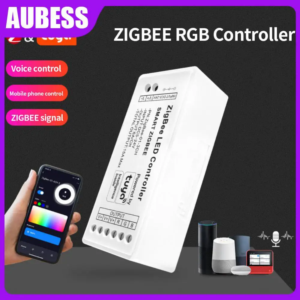 Zigbee Led Strip Switches Single Color Dual Color Rgb Rgbw Rgbcw Led Strip Light Controller Smart Life App Voice Control Tuya
Zigbee Led Strip Switches Single Color Dual Color Rgb Rgbw Rgbcw Led Strip Light Controller Smart Life App Voice Control Tuya