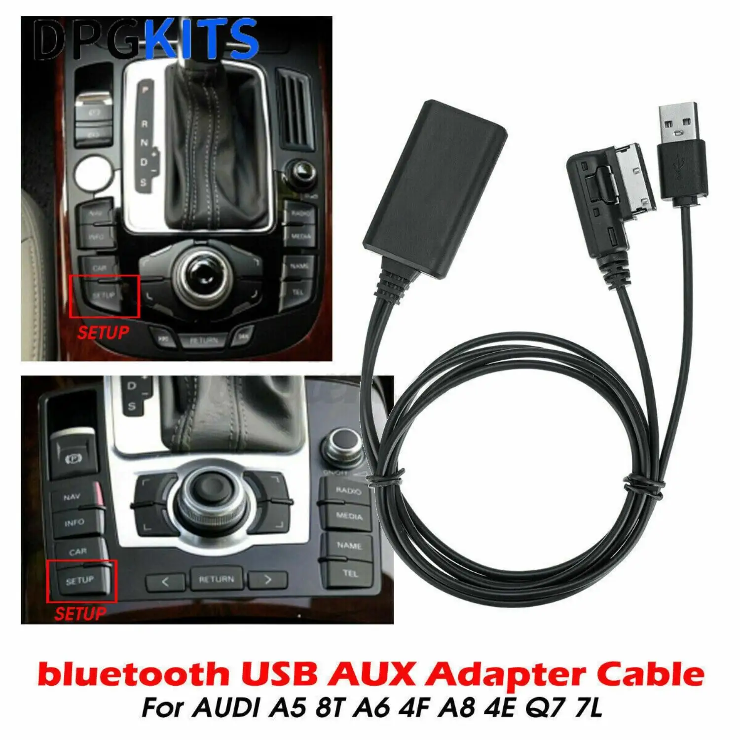 Беспроводной Bluetooth-музыкальный интерфейс AUX аудиокабель-адаптер для Audi Q7 A4 A5 A6 A8
Беспроводной Bluetooth-музыкальный интерфейс AUX аудиокабель-адаптер для Audi Q7 A4 A5 A6 A8