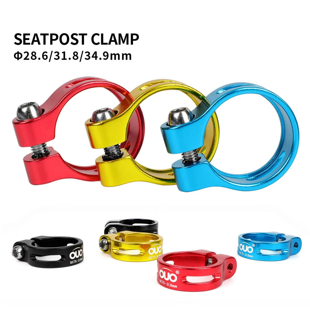 Aluminum Alloy Bicycle Seatpost Clamp 28.6/31.8/34.9mm Seat Tube Clamp MTB Bike Seat Tube Clip Bike Saddle Seat Clamp
Aluminum Alloy Bicycle Seatpost Clamp 28.6/31.8/34.9mm Seat Tube Clamp MTB Bike Seat Tube Clip Bike Saddle Seat Clamp