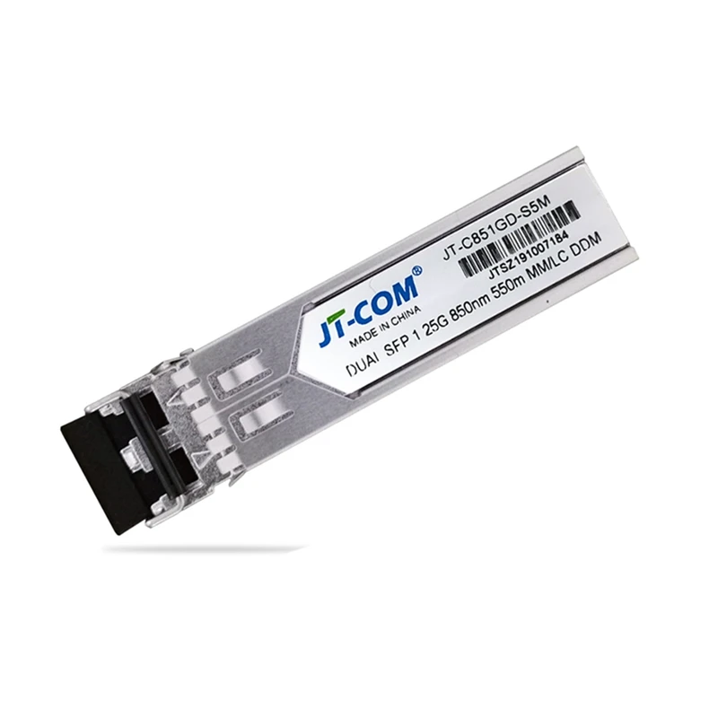 JT-COM 1Gb Mini Gbic 550 нм M волоконный SFP модуль приемопередатчика гигабитный многорежимный Дуплексный LC DDM совместимый с переключателем SFP Mikrotik
JT-COM 1Gb Mini Gbic 550 нм M волоконный SFP модуль приемопередатчика гигабитный многорежимный Дуплексный LC DDM совместимый с переключателем SFP Mikrotik