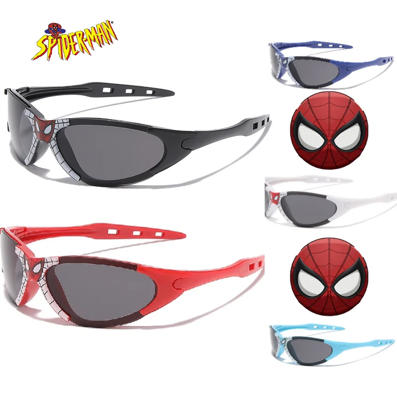 Пластиковые экшн-игрушки Disney очки Spiderman фигурка аниме паук Мультяшные Модные