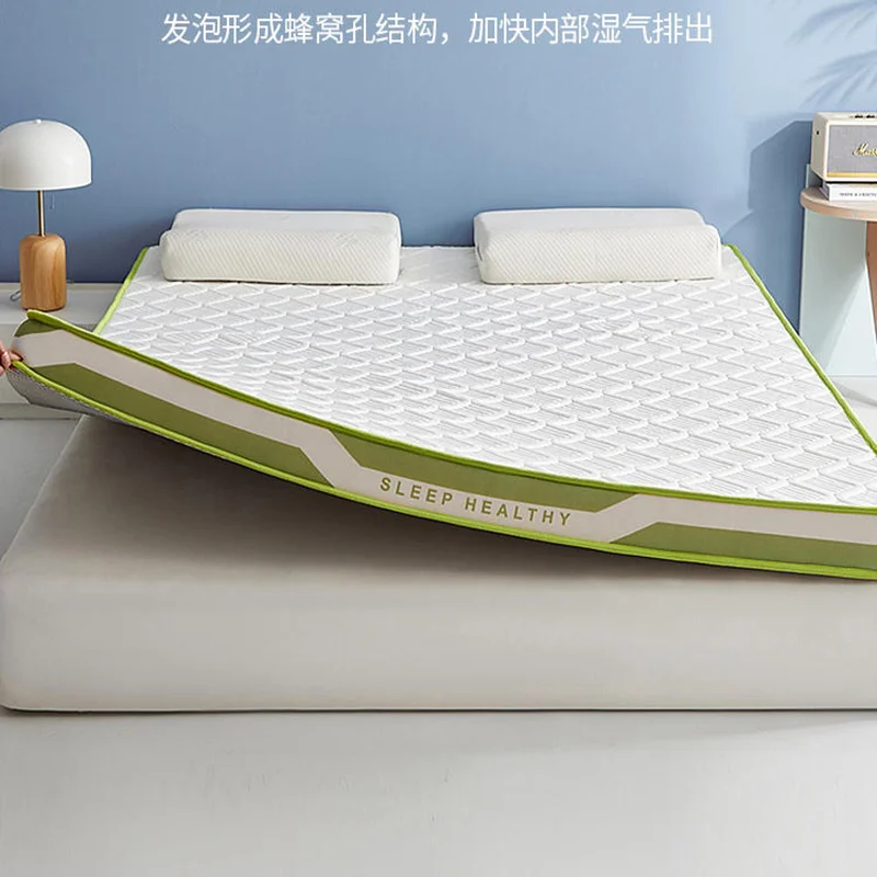Latex bed, soft bed, household pillow, foldable cushion bed, student bed, 1 bed, sleeping pad
Latex bed, soft bed, household pillow, foldable cushion bed, student bed, 1 bed, sleeping pad